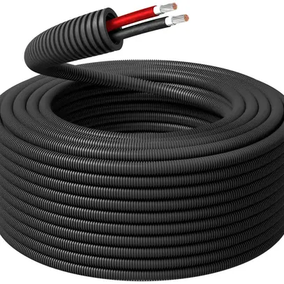 Tube d'installation précâblé KRFWG PM xFlexWire M20 2×6mm² no/ro 100m 