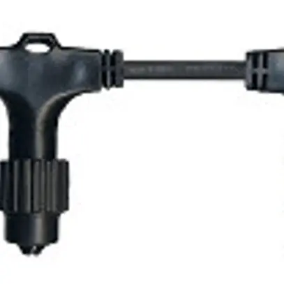 Cavo distributore System LED Extra, 2m, nero, con 12 partenze da avvitare 