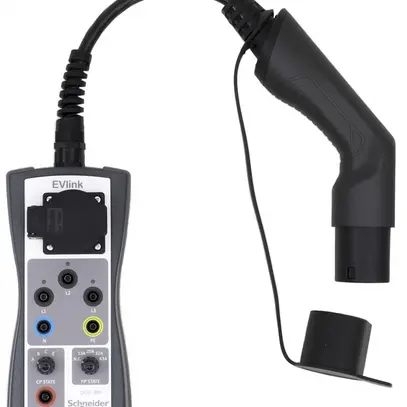 Adaptateur de test/simulation EVlink EVA1SADS, système PE TN/TT, prise type2 