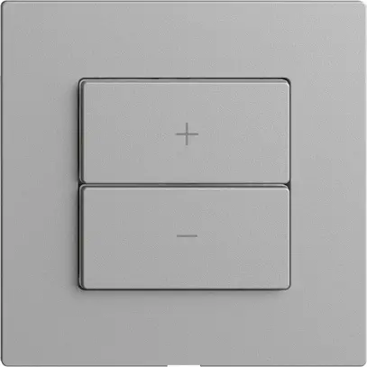 Kit copertura per dimmer 1c/2t Edue Wiser silver 