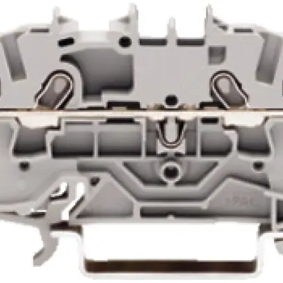 Durchgangsklemme WAGO TopJob-S 1.5mm² 4L grau Serie 2001 