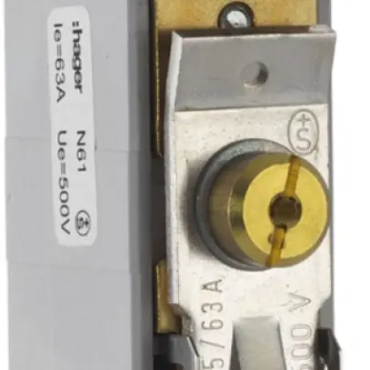 Sectionneur de neutre Weber 63A pour TN-C à TN-S et TT à visser 