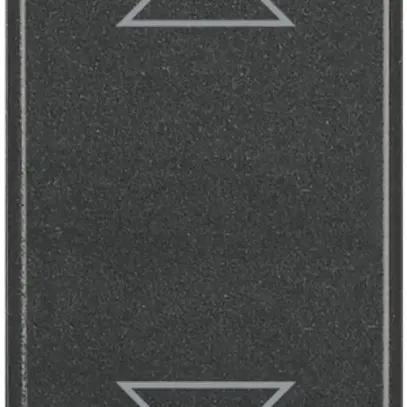 Bilico Axolute per 1 modulo antracite tapparella SU/GIÙ 