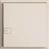 UP-Taster KNX 1-fach EDIZIOdue crema RGB mit LED 