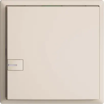 UP-Taster KNX 1-fach EDIZIOdue crema RGB mit LED 