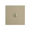 Plaque frontale EDIZIOdue sand pour obturateur 