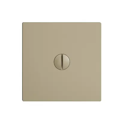 Plaque frontale EDIZIOdue sand pour obturateur 