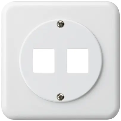 Kit di montaggio INC HMS basico C per 2 moduli bianco 