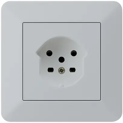 Presa INC HA kallysto.trend tipo 15 con morsetti a innesto grigio chiaro 