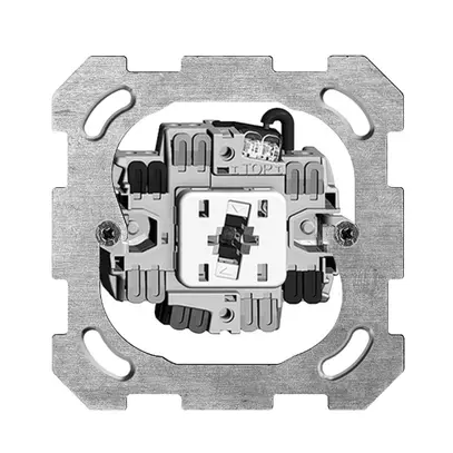 Inserto pulsante luminos.FH 3/2L contr. LED giallo 