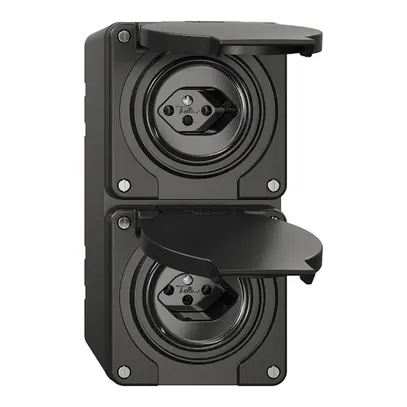 Combinaison NAP NEVO, 2×prise type 13, noir 