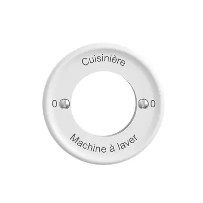 Kit frontal 0-Cuisinière-0-Machine à laver STANDARDdue, blanc 