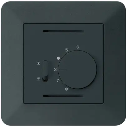 Thermostat ENC Hager kallysto.trend, a.interrupteur chauffage/refroidiss., no 