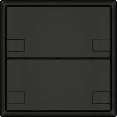 Universaltaster EDIZIO.liv UNI SNAPFIX® 12…48V o.LED 2× 2-Tbed.sz 