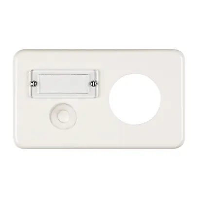 Combinazione INC FH 1×2 suoneria+43mm bianco 