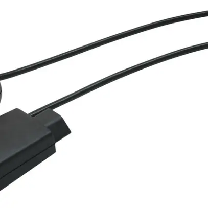Fiche intermédiair.MOUSE KABEL T12/T13 avec interrupteur 2m noir 