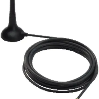 Antenna piede magnetica WAGO spina SMA con 2.5m cavo di raccordo 