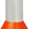 Embout de câble type B isolé 4mm²/10mm orange 