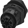Passage de paroi PX IPD W douille 5P 17.5A 600V M25 no IP66 codage F 