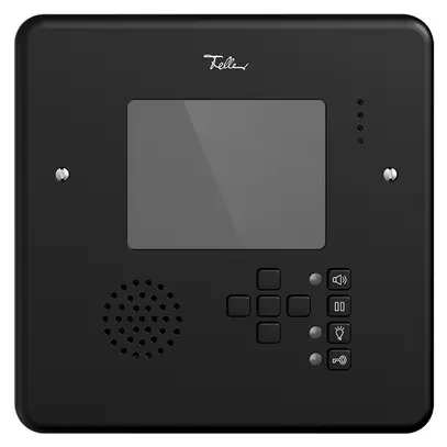 Poste mains-libres vidéo ENC STANDARDdue QMI noir 