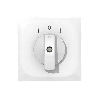 Pulsante rotativo INC SIDUS E 2CL bianco lucido 