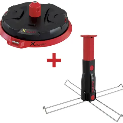 Jeu de dérouleur de bobine RUNPOTEC 1×X-BOARD XB 300 1×aiguille multifonctionnel 