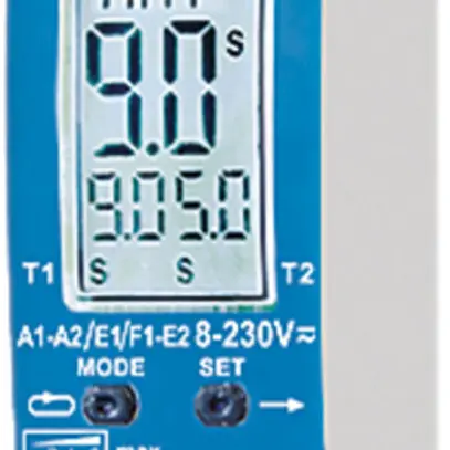 Relais temporisé AMD Eltako 8…230VUC 1F, MFZ12PMD-UC LCD 