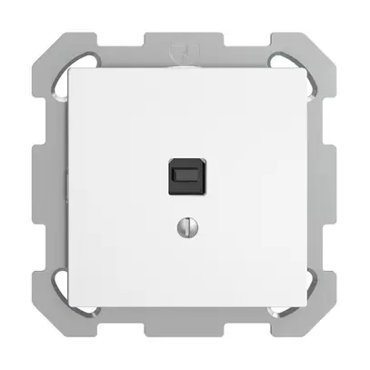 Interface de données ENC EDIZIOdue FM KNX/USB, blanc 