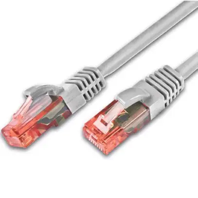 Câble patch Wirewin RJ-45 - RJ-45 Cat 6, UTP, 5m, gris 