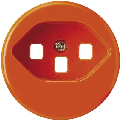 Disco frontale basico tipo 23 arancione per morsetti a vite 