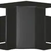 Angle intérieur Hager tehalit.LF 45×30mm noir IP30 