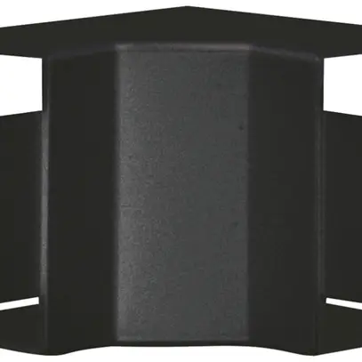 Angle intérieur Hager tehalit.LF 45×30mm noir IP30 