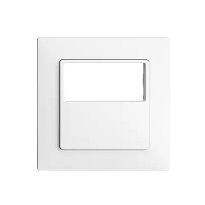 Kit frontal EDIZIOdue F pour détecteur de mouvement pirios 180 R eco plus, blanc 