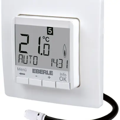Termostato a orologio INC Eberle FIT 3L, display bianco, 230V 1Ch 5…30°C, bi 