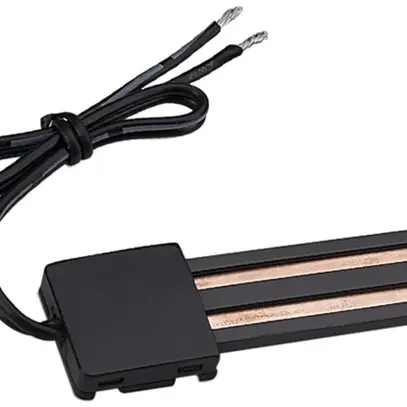 Capot de fermeture DOTLUX RETAILO alimentation finale 2 pôles noir 10 pièces 