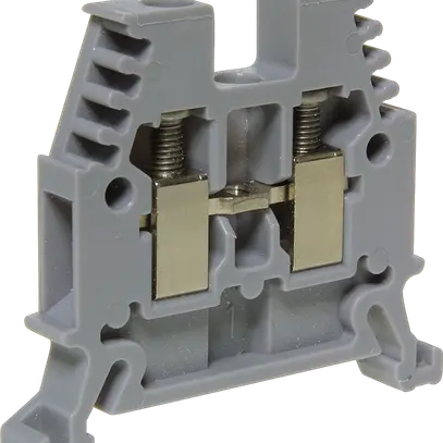 Borne de passage joignable WZ Ex 0.5…4mm² 32A 1000V vis 2×1 rail DIN 35mm gr 