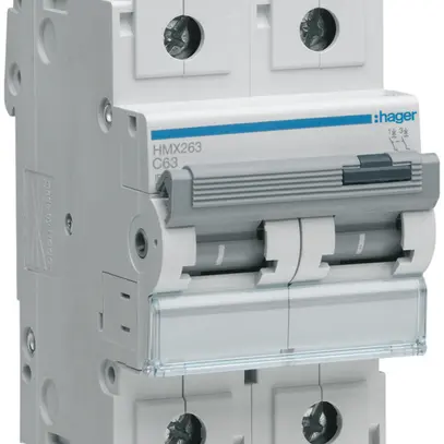 Disgiuntore Hager MCB 2P 400V tipo C 63A 3UM 