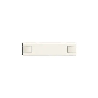 Touche 1/4 KNX/électron.s.LED EDIZIOdue commande à 2-touches blanc 