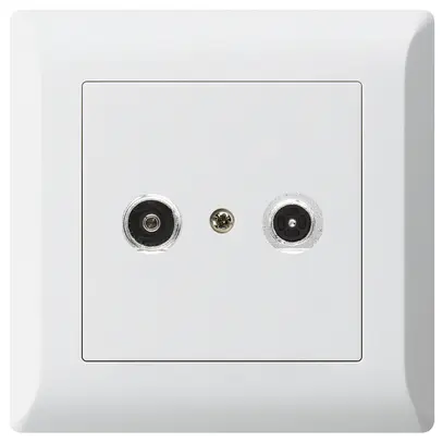 Presa antenna INC kallysto.line R/TV 14dB 2GHz bianco 