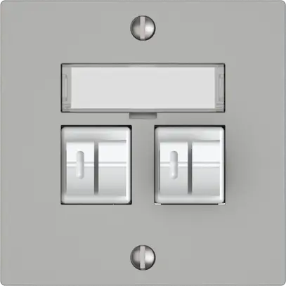 Presa audio EDIZIO.liv SNAPFIX® 2× grc 