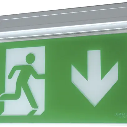 Lampada di emergenza LED Lumatec A12 L25RW3-TA-WM-OS, autonomia 3h, murale 