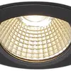 Plafonnier INC LED SLV NEW TRIA 68 ROUND 7.2W 1800…3000K 68mmØINC noir 