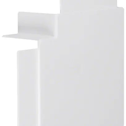 Angle plat Hager tehalit.LF/FB 110×60mm gris IP30 