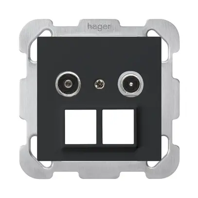 UP-Multimediadose kallysto R/TV Bauart B 23dB 2GHz schwarz 