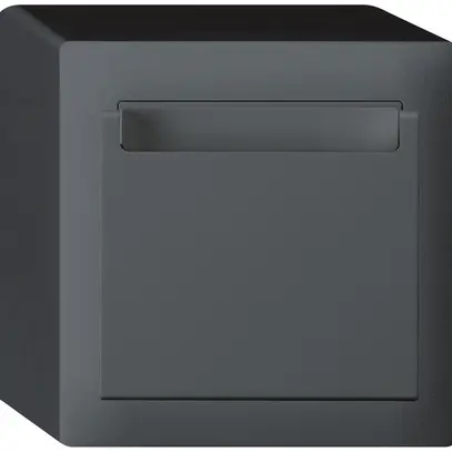 Interruttore Hotelcard AP kallysto 1L grigio scuro 