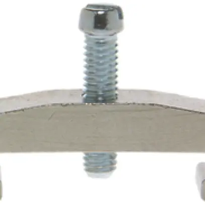 Bride de serrage Woertz laiton nickelé 