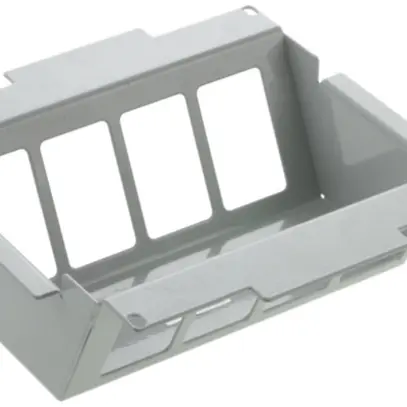 Elem.d.mon.p.WAK 200×200mm grigio chiaro vuota, altezza suol.95…140mm 