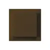 Kit frontal kallysto 60×60 brun pour interrupteur/contact à poussoir 