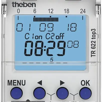 Timer digitale TR 622 top3 Theben 