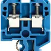 Morsetto di passaggio Weidmüller SAK connessione a vite 10mm² PA66 TS32 blu 